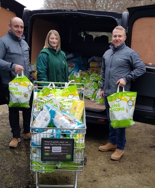 Miller Knight delivers food donations to Canterbury Food Bank - Miller ...